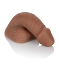 Packer Gear 5 Inch Silicone Packing Penis - Brown Luxe Ember Essentials