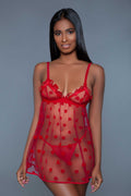 Valentina Slip - Small - Red Luxe Ember Essentials