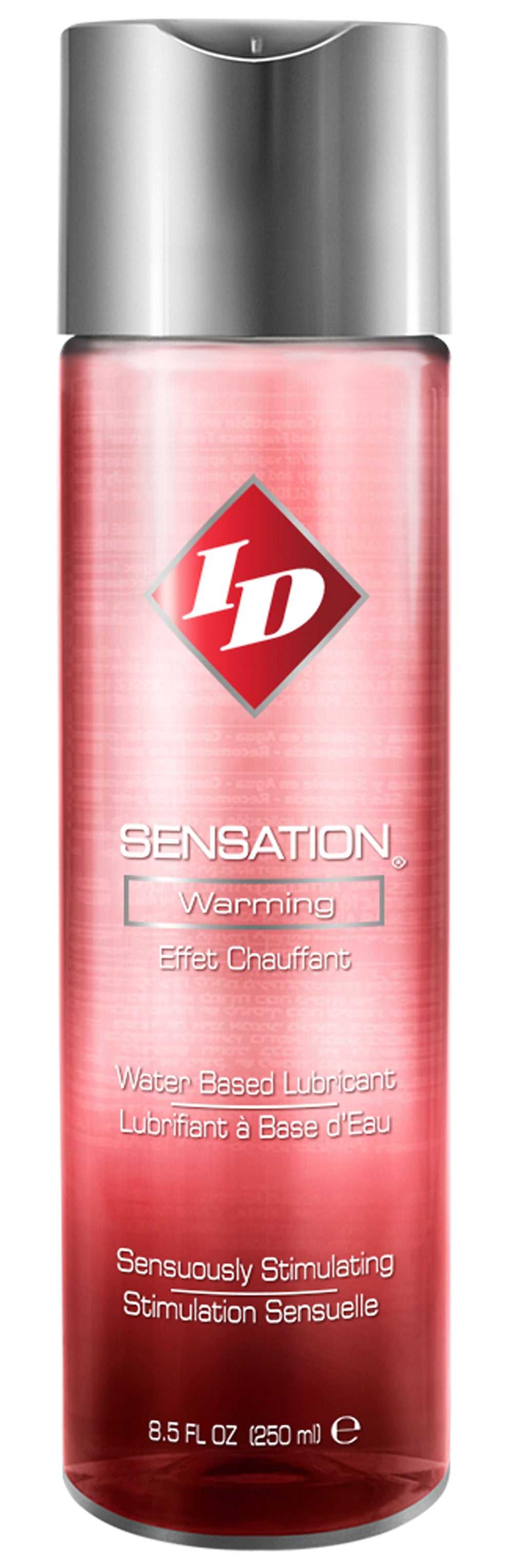 ID Sensation Warming Water Based Lubricant 8.5 Oz Luxe Ember Essentials