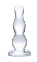 4 Inch Glass Butt Plug Luxe Ember Essentials