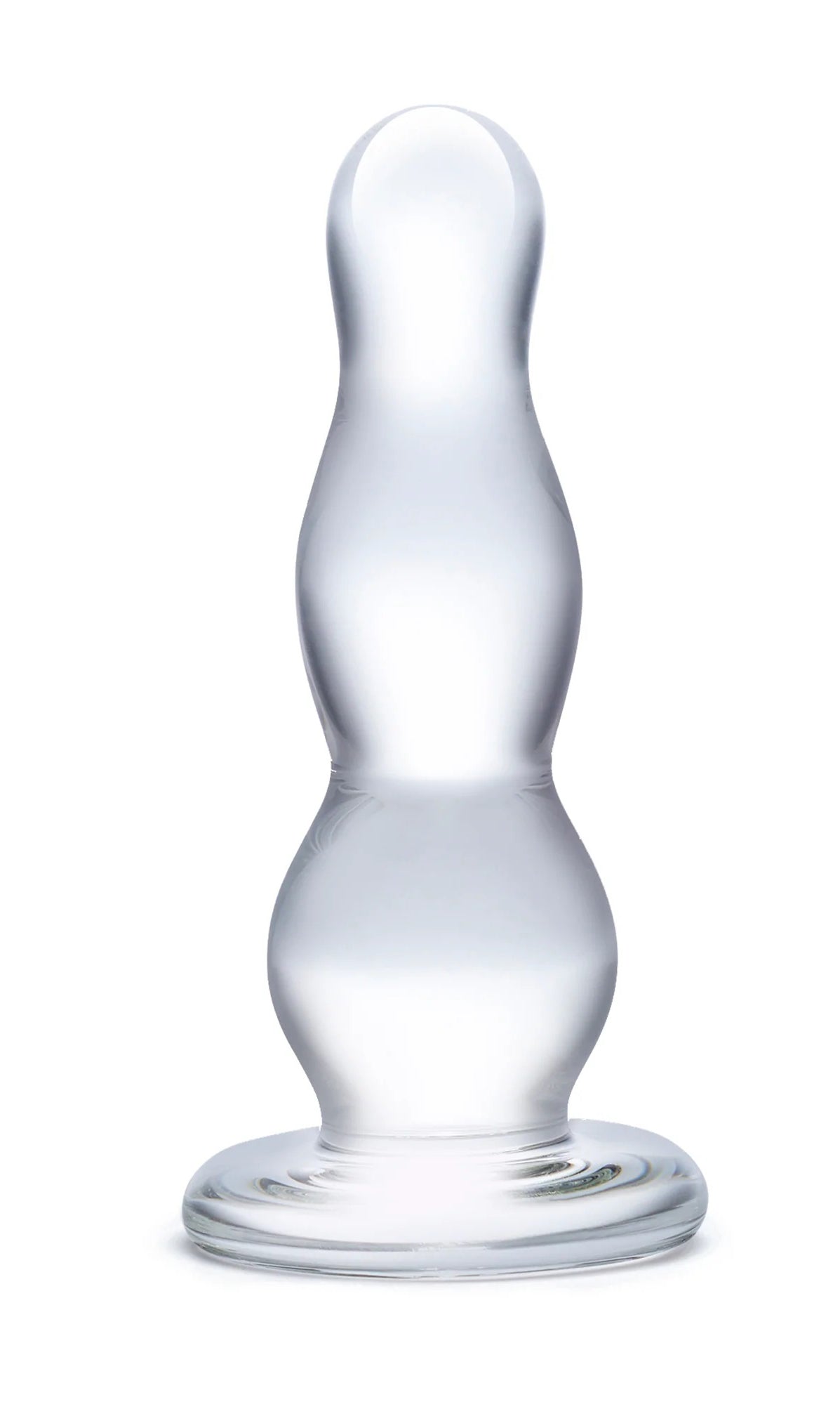 4 Inch Glass Butt Plug Luxe Ember Essentials