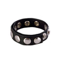 Colt 8 Snap Fastener Leather Strap - Black Luxe Ember Essentials