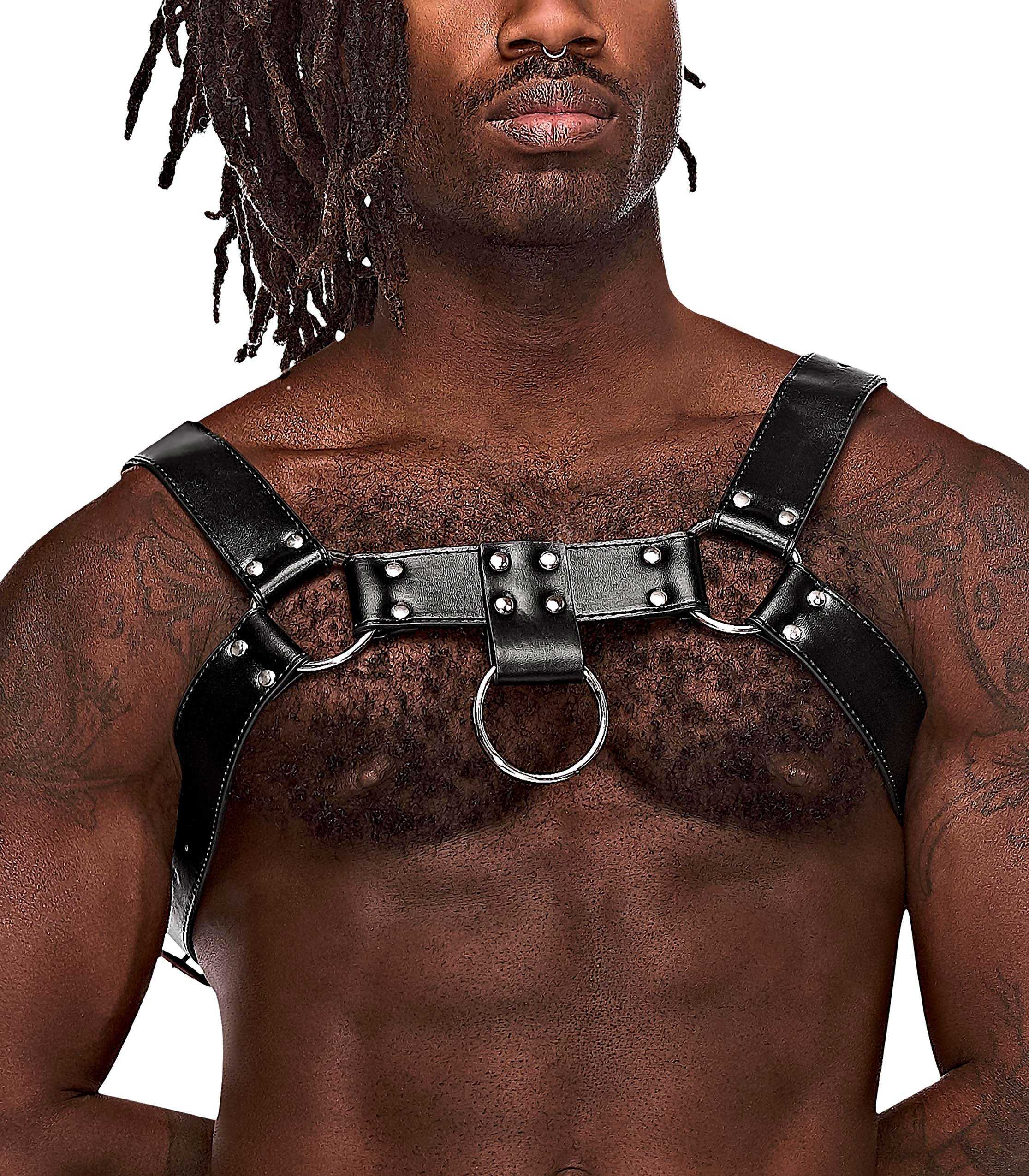 Aries Leather Harness - One Size - Black Luxe Ember Essentials