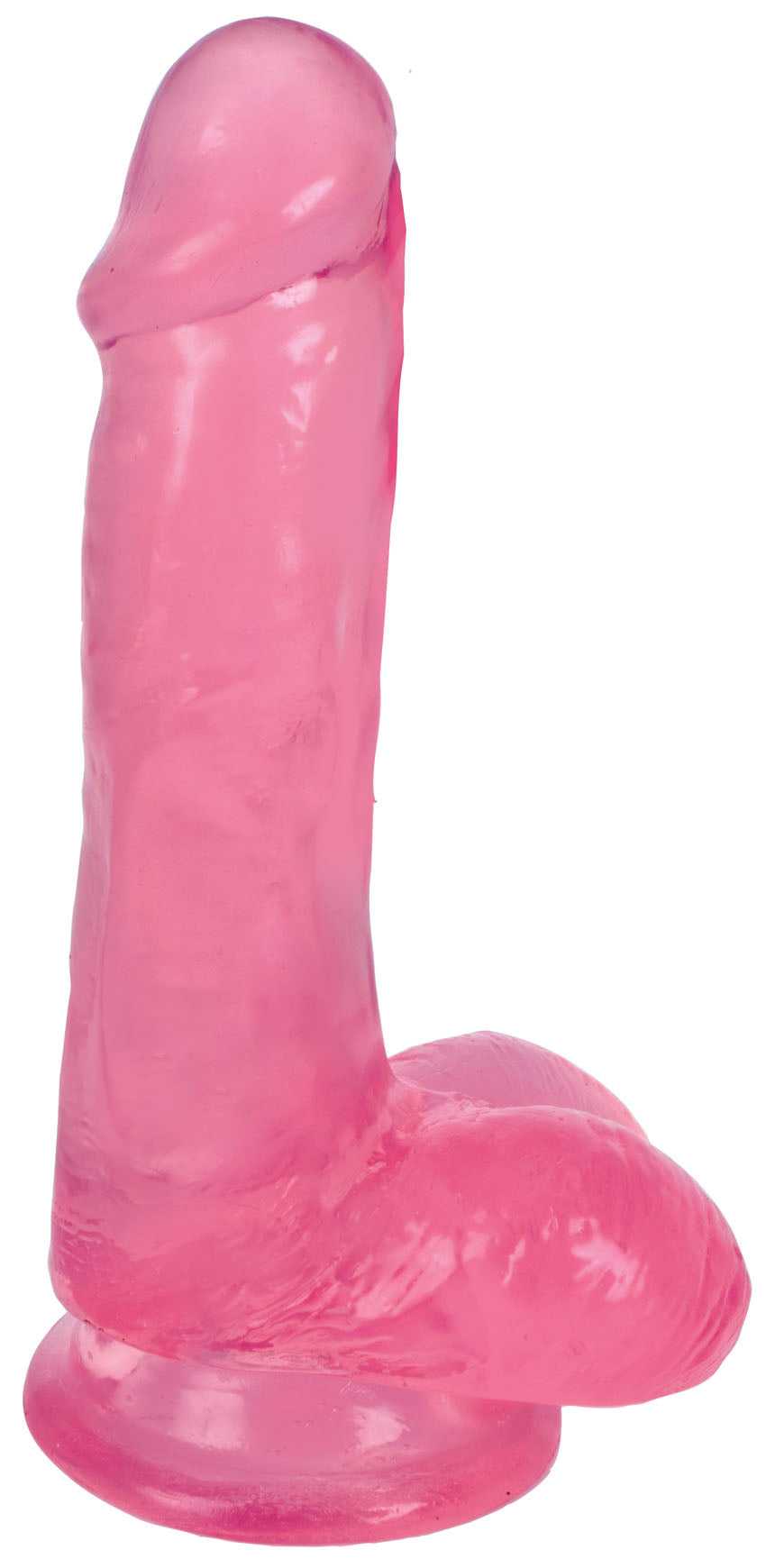 Lollicock 6 Inch Slim Stick With Balls - Cherry Ice Luxe Ember Essentials