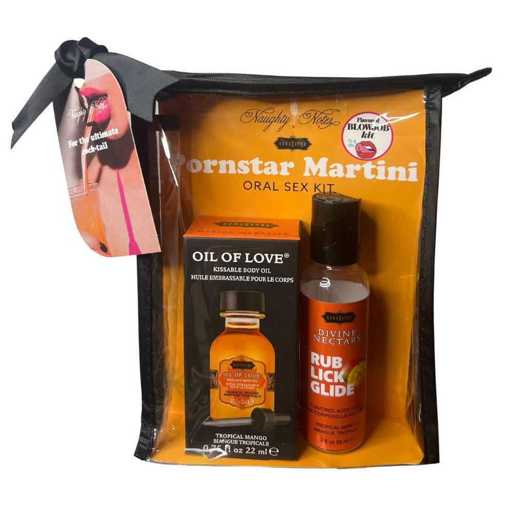 Porn Star Martini Oral Sex Kit - .75 Oz Luxe Ember Essentials