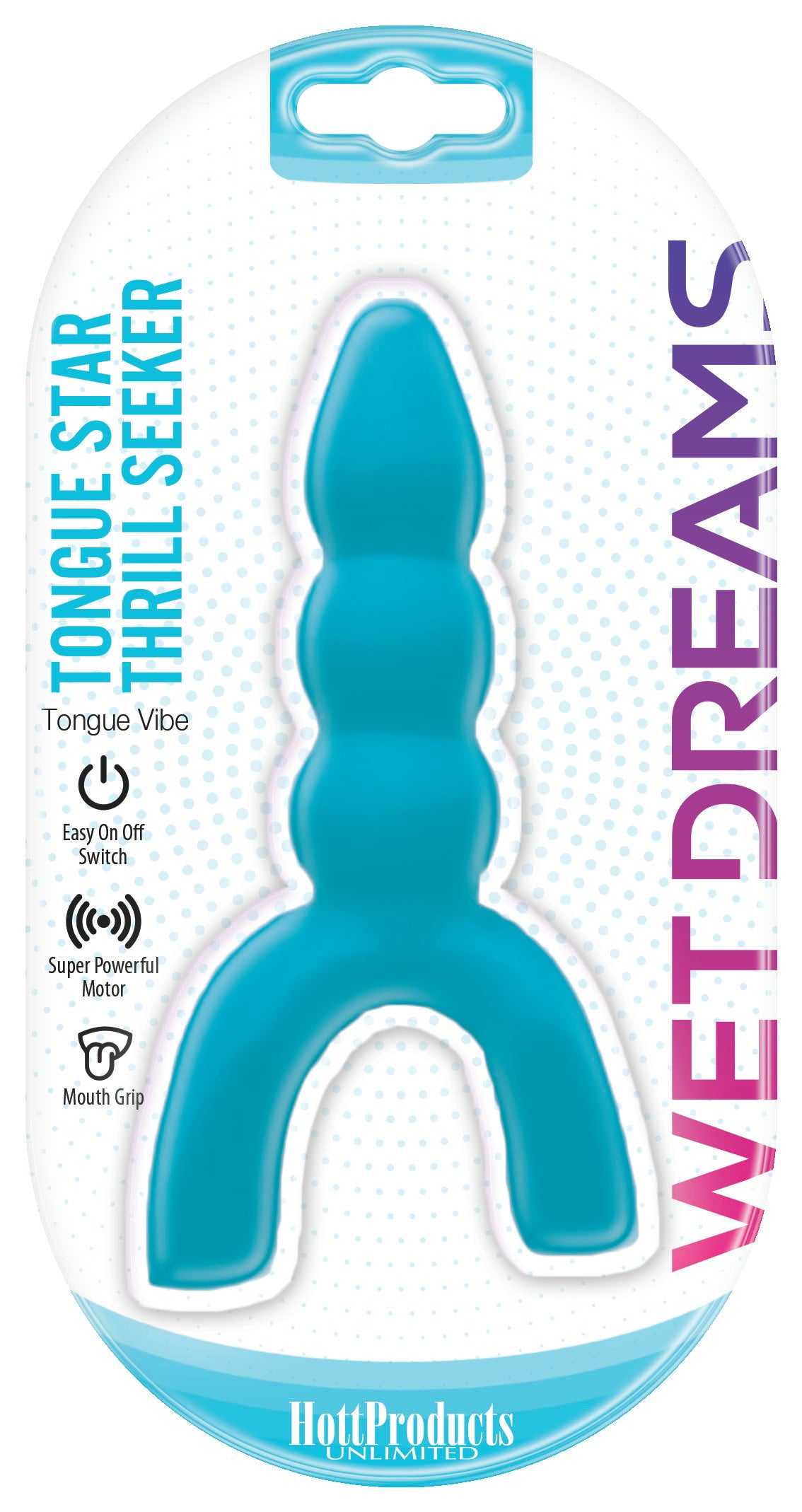 Tongue Star Thrill Seaker Tongue Vibe - Blue Luxe Ember Essentials