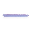 Slim Jim Duo 17 Inches Veined Super Slim Dong - Purple Luxe Ember Essentials
