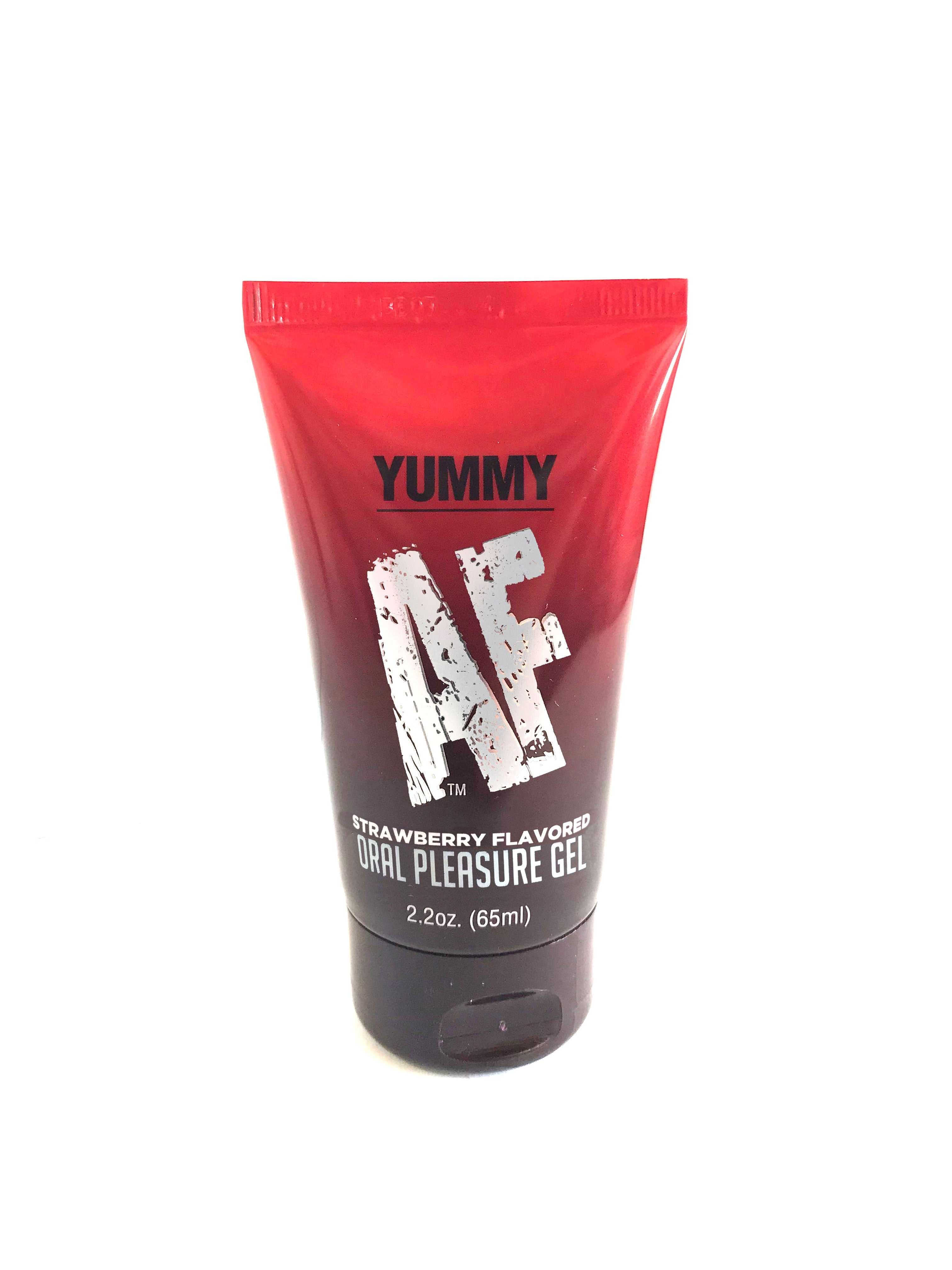 Yummy Af - Oral Pleasure Gel 2.2 Oz - Strawberry Luxe Ember Essentials
