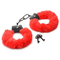 Cuffed in Fur Furry Handcuffs - Red Luxe Ember Essentials